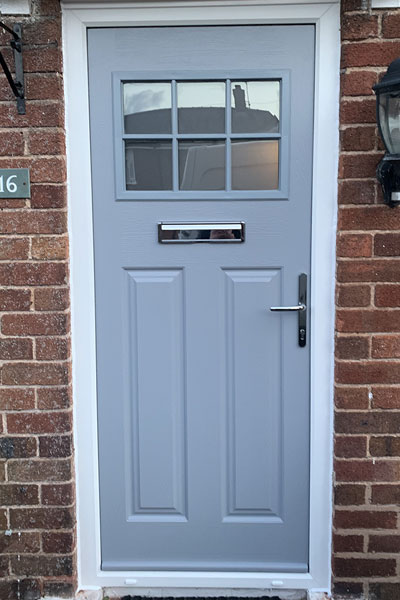 Chester house with new front door