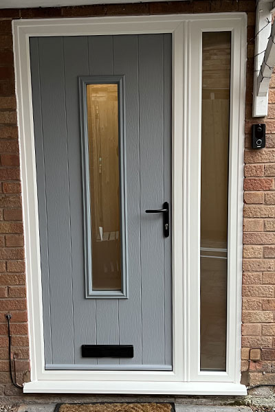 Composite front door