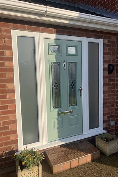 Composite door at Chester property