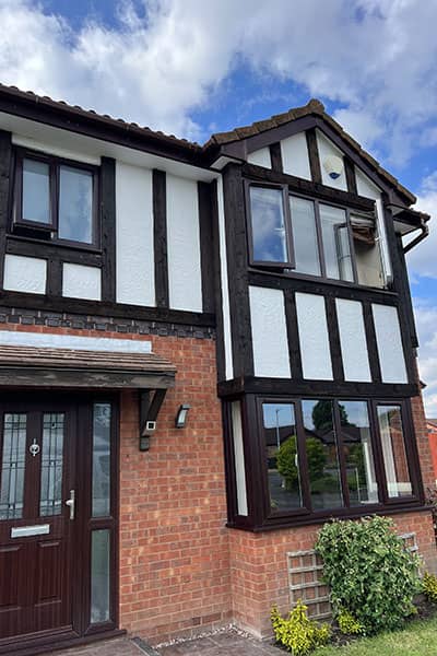 Wrexham home with new UPVC windows